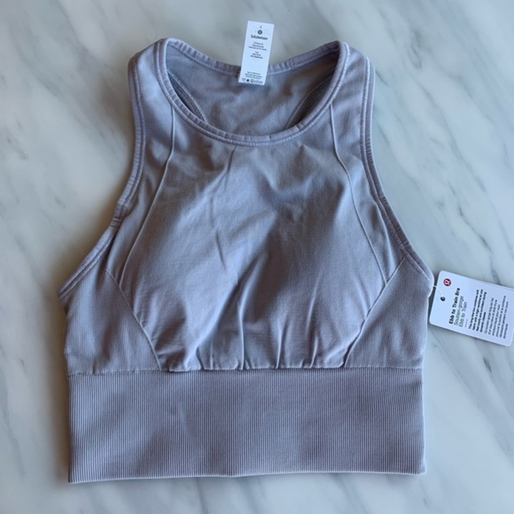 NWT Ebb To Train Bra Iced Iris Size 2
